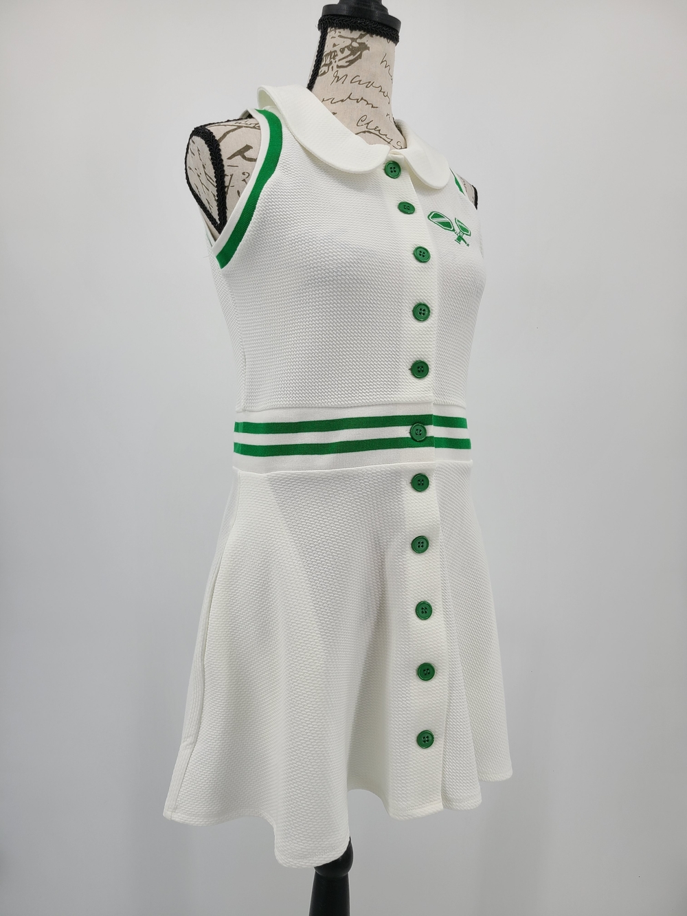 Unique Vintage's Smak Parlour Pickleball Mini Dress With Matching Shorts Size S
